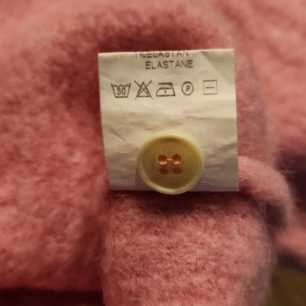 TACH Pink Dalia Button-Up Crop Sweater - Picture 10 of 13